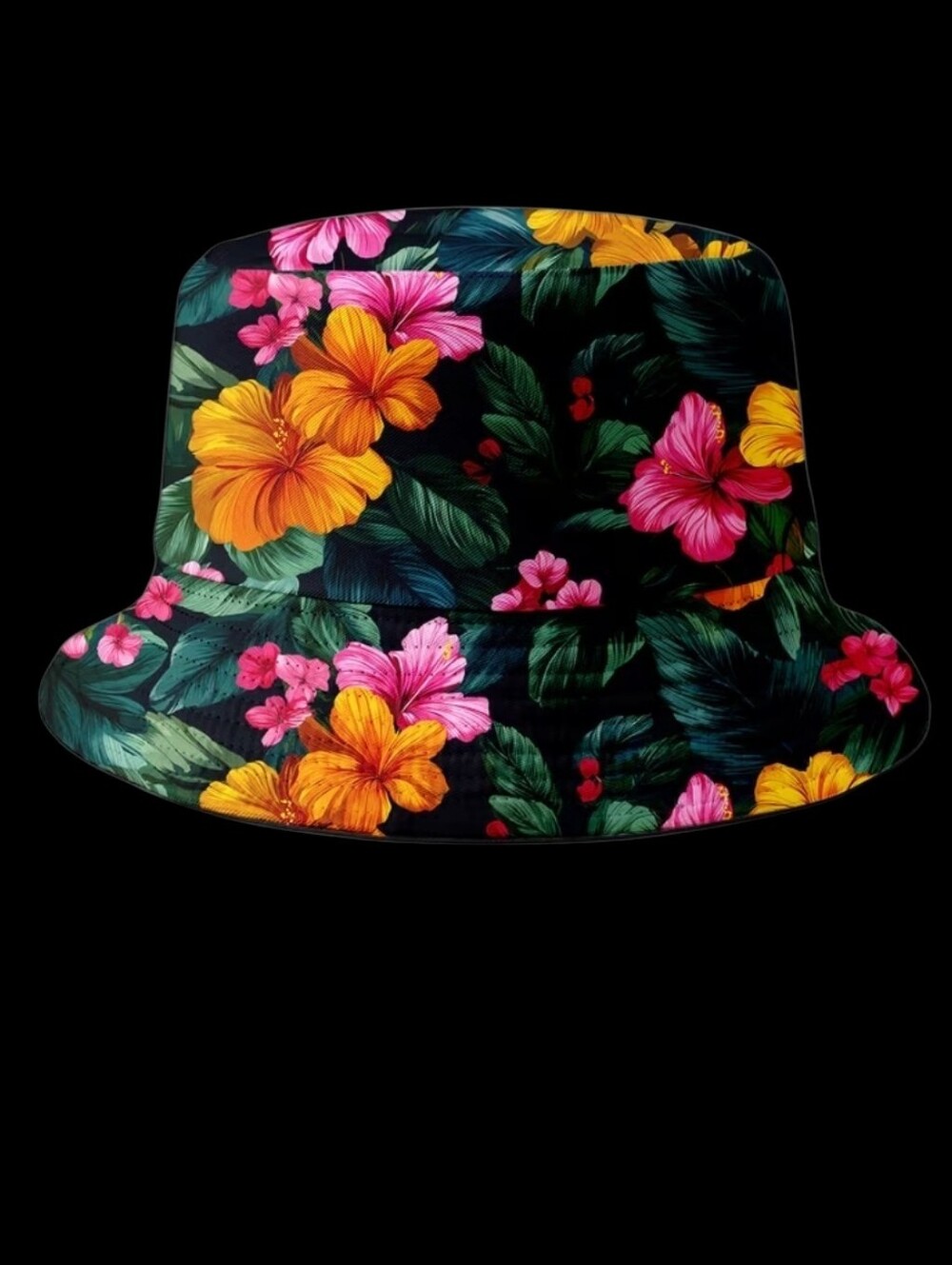 Tropical Floral Bucket Hat - Unisex 22"/23"